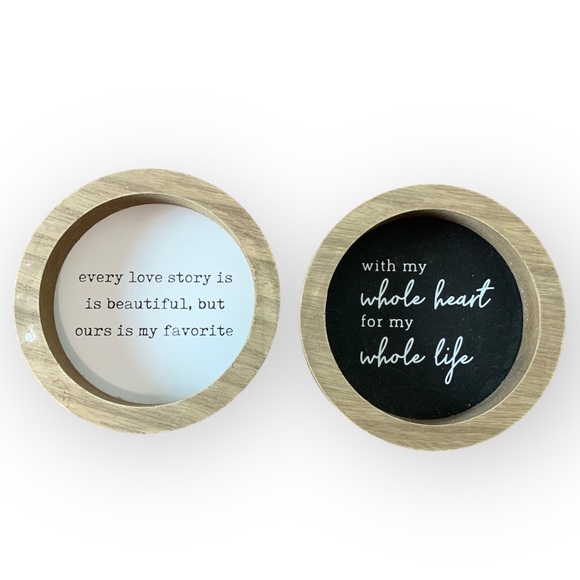 Small Framed Quotes - Set of 2 - Picture 1 of 3